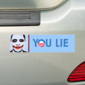 Je bent blauw met bumpersticker (Op auto)
