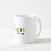 Je bent blij in me Coffee Mok (Voorkant rechts)