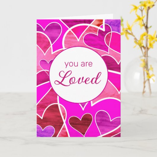 Je bent blij met Valentijnsdag Kaart