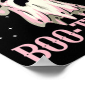 Je bent Boo-tiful Schattige Halloween Boo Ghost Fu Poster (Hoek)