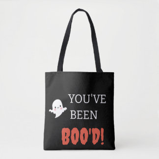 Je bent Boo'd Cute Halloween Tote Bag