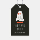 Je bent Boo'd Halloween Family Gift Ghost Cadeaulabel (Voorkant)