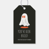 Je bent Boo'd Halloween Family Gift Ghost Cadeaulabel (Achterkant)