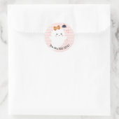 Je bent Booful Kawaii Ghost Halloween Ronde Sticker (Tas)