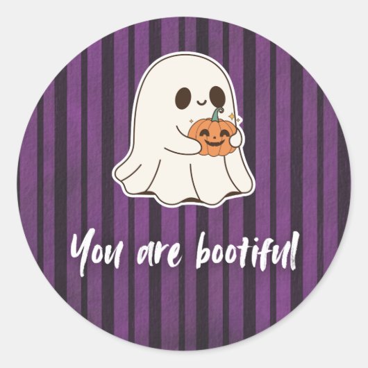 Je Bent Bootiful Geest Stickers (Voorkant)