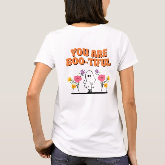 Je bent Bootiful SVG, Boo-tiful Halloween PNG, Cut T-shirt (Achterkant)