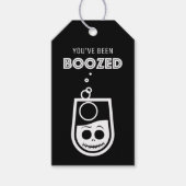 Je bent BOOZED. Cadeaulabel (Voorkant)