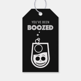 Je bent BOOZED. Cadeaulabel