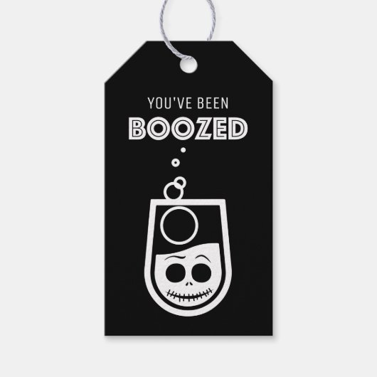 Je bent BOOZED. Cadeaulabel (Voorkant)