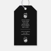 Je bent BOOZED. Cadeaulabel (Achterkant)