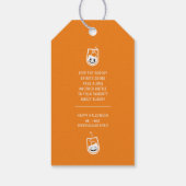 Je bent BOOZED. CadeauLabels (Achterkant)