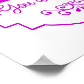 Je bent briljant en waanzinnig moedig poster (Hoek)