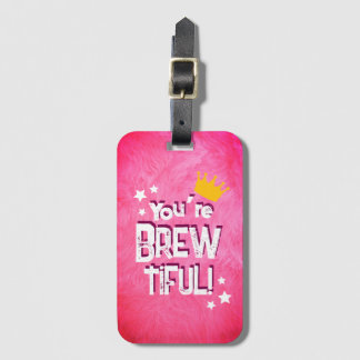 Je bent brouwbaar bagagelabel