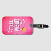 Je bent brouwbaar bagagelabel (Voorkant (horizontaal))