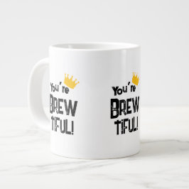 Je bent brouwbaar grote koffiekop