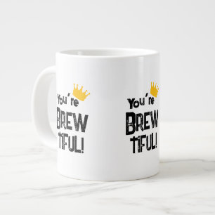 Je bent brouwbaar grote koffiekop