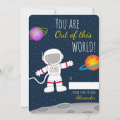 Je bent buiten deze Valentijnse wereldklaslokaal (Voorkant)