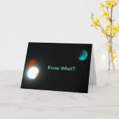 Je bent buiten deze wereld! kaart (Gele Bloem)