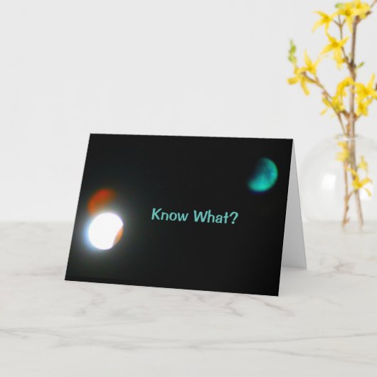 Je bent buiten deze wereld! kaart (Gele Bloem)