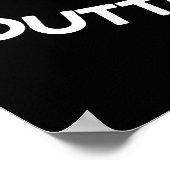 Je bent buiten deze wereldastronomie... poster (Hoek)