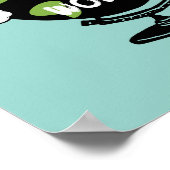 Je bent buiten dit Poster van de Valentijnsdag. (Hoek)