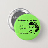Je bent Buttonnen Ronde Button 5,7 Cm (Voorkant /achterkant)
