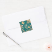 Je Bent Capabel Van Geweldige Dingen Vierkante Sticker (Envelop)