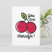 Je bent Cherrific Bedankkaart (Staand voorkant)