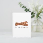 Je bent Churro-ific (Terrific) grappige Foodie Chu Briefkaart (Staand voorkant)