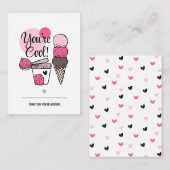 Je bent Cool Kinder klaslokaal Valentijn Kaart 100 Notitiekaartje (Voorkant / Achterkant)