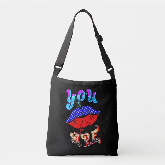 Je bent crossbody tas (Voorkant)