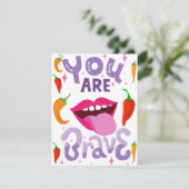 JE BENT DAPPER FEESTDAGENKAART (Staand voorkant)