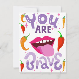 JE BENT DAPPER FEESTDAGENKAART