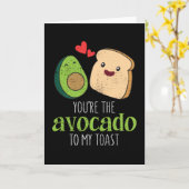 Je bent de advocaat van mijn toast Kawaii Kaart (Gele Bloem)