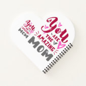 JE BENT DE AMAZING MOM NOTITIEBOEK (Achterkant)