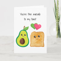Je bent de Avocado van mijn toast Love Jubileum