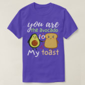 je bent de avocado van mijn toast t-shirt (Design voorkant)