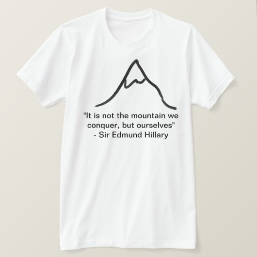 Je bent de baas van je bestemming t-shirt (Design voorkant)