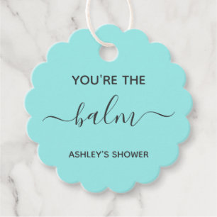 Je bent de Balm Favor Tag, Vrijgezellenfeest Gift  Bedankjes Labels