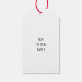 Je bent de Berry Best Strawberry Gift Labels Cadeaulabel (Achterkant)