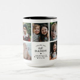 Je bent de beste 7-fotocollage. mok