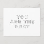 Je bent de beste briefkaart (Voorkant)