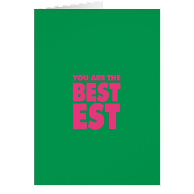 Je bent de beste creditcard (Voorkant)