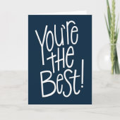 Je bent de beste dank je kaart (Voorkant)