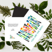 Je bent de beste dank u briefkaart