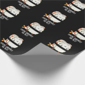 Je bent de beste Funny Sushi Pun Dark BG Cadeaupapier (Hoek)
