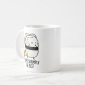 Je bent de beste grappige sushi pun koffiemok (Voorkant links)