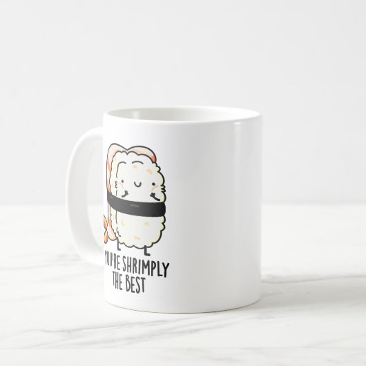 Je bent de beste grappige sushi pun koffiemok (Voorkant links)