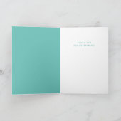 Je bent de beste handgeschreven bedankt kaart (Binnen)