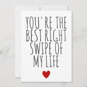 Je bent de beste juiste draai van mijn leven Gift Feestdagenkaart (Voorkant)